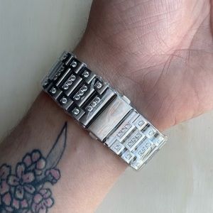 40/42mm - M/L - Stainless Steel with Rhinestones Apple Watch Band